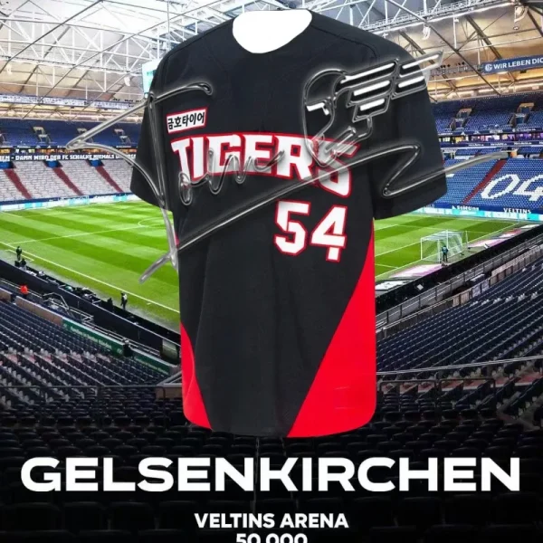 New Arrival Men's Korea Tigers Baseball 타이거즈 2024 Home Baseball Jersey Oversized Player Jersey For Kids/Adult Tops
