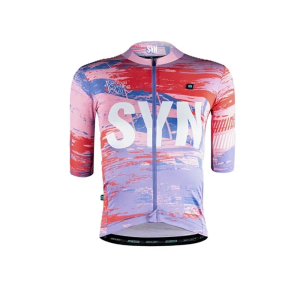 SYN Bicycle jersey men's cycling suit set short sleeved quick drying breathable outdoor road cycling bib sports shirt - Image 4