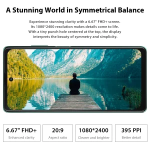 Blackview A100 Helio P70 Android 11 Smartphone 6GB+128GB 6.67″ 4680mAh Cellphone NFC Cellura 4G LTE Mobile Phone 18W Fast Charge