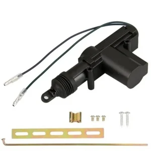 1Set Universal Heavy Duty Power Door Lock Actuator Motor 2 Wire 12V Car Locking System Actuator Single Gun Type Kit