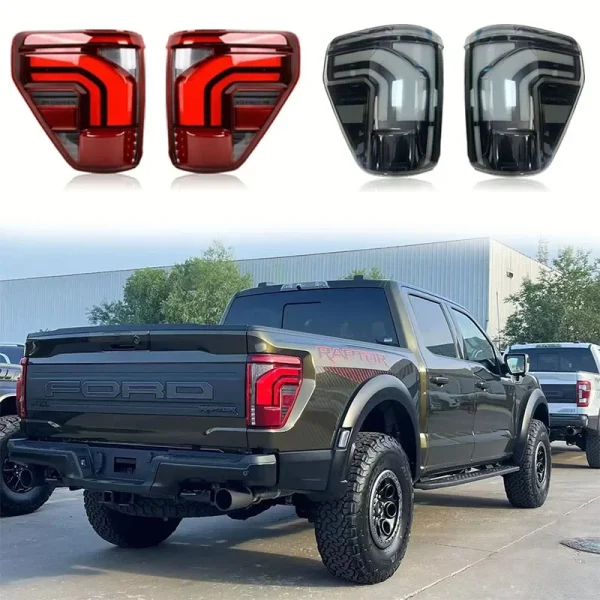 high/great quality Car Accessories Back Lights Tail lights Rear Lamp Factory Taillights Tail Lamp For Ford F-150 F150 2021 - Image 6