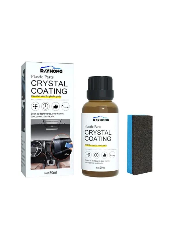 30ml Cleaning Agent for Car Car Wash Maintenance Plastics Parts Refurbishment Crystal Coating Refurbish Agent