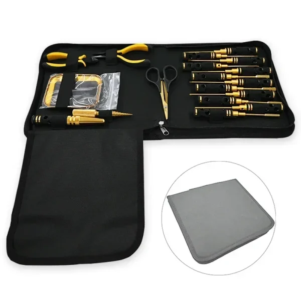 18 in n 1 RC Tools Kits Screwdriver Pliers Hex Sleeve Socket Repair Box Set for Repairing RC Airplanes Rc Car Model Toys - Image 4