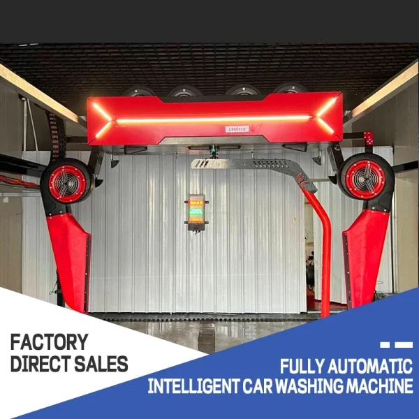 360° High Pressure Touchless Automatic Car Wash Machine For Car Wash Station - Image 4