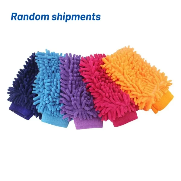 Car Wash Gloves Washing Wiper Car Cleaning Towel Auto Dust Washer Mitt Household Car Washing Cleaning Anti Scratch Glove - Image 2