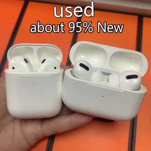 Original Apple Airpods Pro 3 Wireless Bluetooth Earbuds Active Noise Cancellation with Charging Case for IPhone iPad