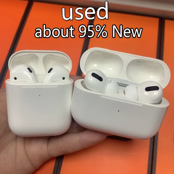 Original Apple Airpods Pro 3 Wireless Bluetooth Earbuds Active Noise Cancellation with Charging Case for IPhone iPad