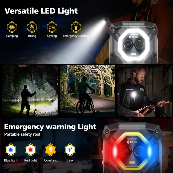 Ulefone Armor Mini 20T Pro 4.7" Rugged Phone Thermal lmaging FLIR® 5G 6200mAh Smartphone Android 14 16GB(8+8) 256GB - Image 5