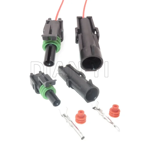 1 Set 1 Way Automobile Modification Connector Parts Auto Socket AC Assembly 12015791 12010996 Car Wire Harness Plug With Cables