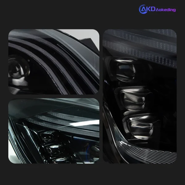 AKD Car Lights for BENZ W251 LED Headlight Projector Lens 2010-2017 V251 R Class R320 R350 R500 Head Lamp DRL Auto Accessories - Image 6