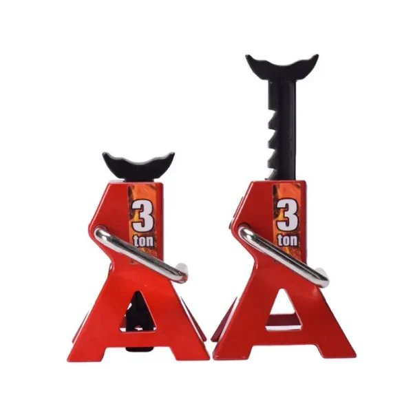 2pcs Metal 6 Ton /3 Ton Scale Jack Stands Height Adjustable Repairing Tool For 1/10 RC Crawler Truck Trx-4 Trx4 Axial SCX10 y321 - Image 4