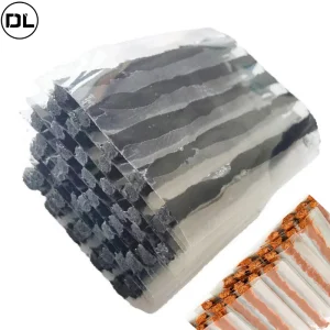 Motorcycle Car Tire Repair Strip Tubeless Tyre Wheels Puncture Plug Seal Tape Repair Tools Auto Vacuum Tire Repair Rubber Strip