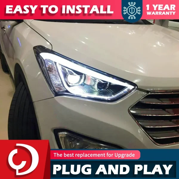 AKD Car Styling Head Lamp for Hyundai IX45 Headlights 2013-2016 New Santa Fe LED Headlight DRL Hid Bi Xenon Auto Accessories - Image 6