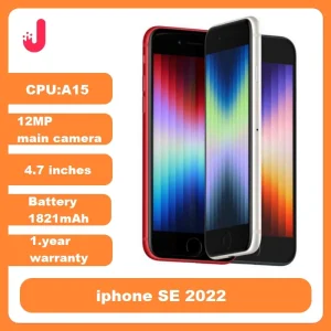 Apple iPhone SE 2022 64GB RAM 128GB ROM A15 Bionic Chip 4G 4.7″ Original 12MP Camera Fingerprint Unlocked SE3 used smartphone