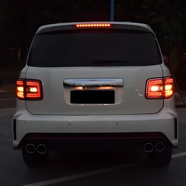 Car Taillights Assembly For Nissan Patrol Y61 2008-2014 LED Auto Rear Back Lamps Upgrade Flashing Signal Light Tool Accessories - Image 3