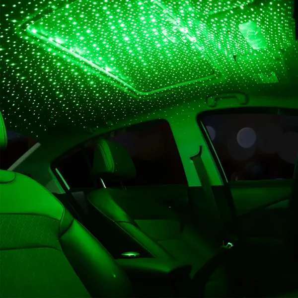 Car Romantic LED Starry Sky Night Light 5V USB Powered Galaxy Star Projector Lamp for Car Roof Room Ceiling Decor Plug and Play - Image 6