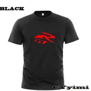For HYOSUNG GT650R GT250R T Shirt Men New LOGO T-shirt 100% Cotton Summer Short Sleeve Round Neck Tees Male
