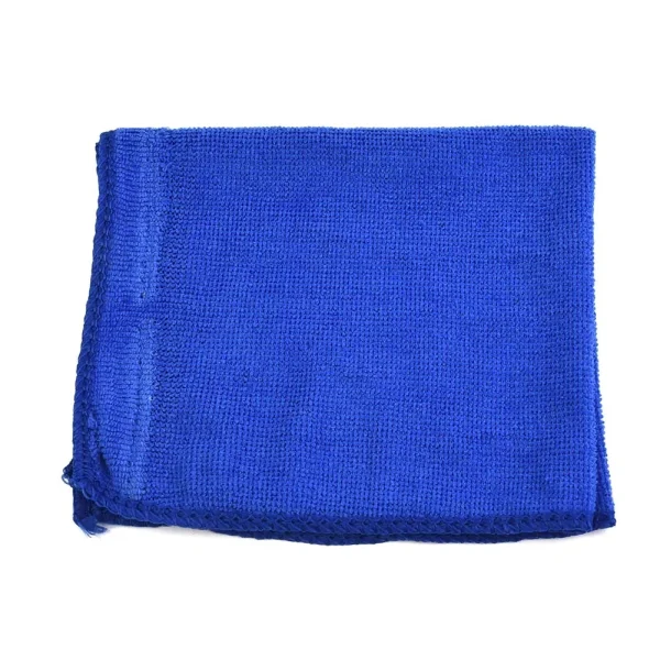 1pcs 30*30CM Blue Microfiber Car Cleaning Towels Kitchen Wash Auto Home Cleaning Wash Clean Cloth SuperfineFiber - Image 2