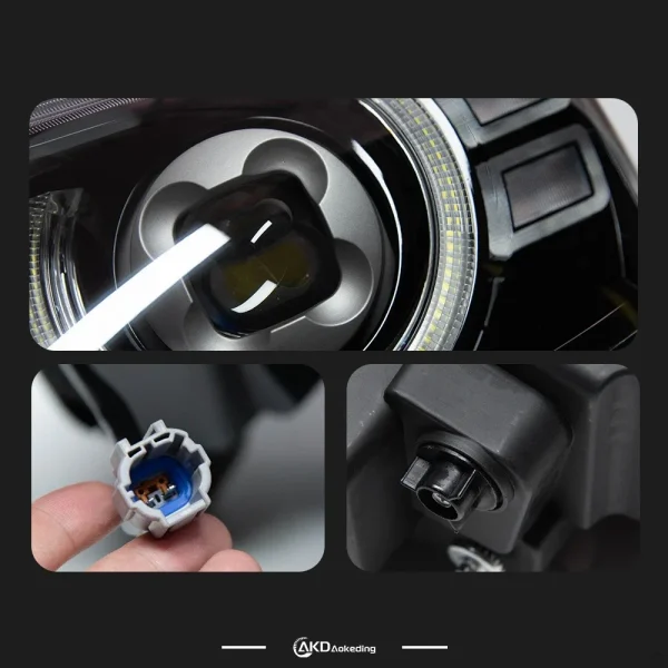 Car Styling For Nissan Patrol Y61 Headlights 2005-2022 Altima LED Headlight DRL Turn Signal High Beam Angel Eye Projector Lens - Image 6