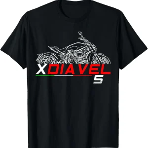 XDiavel S 2016-2023 for Cruiser Bikers, Motorcycle T-Shirt Motorcycle