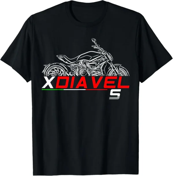 XDiavel S 2016-2023 for Cruiser Bikers, Motorcycle T-Shirt Motorcycle