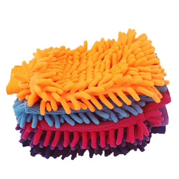 Car Wash Gloves Washing Wiper Car Cleaning Towel Auto Dust Washer Mitt Household Car Washing Cleaning Anti Scratch Glove - Image 3