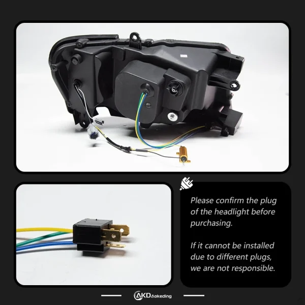 Car Styling For Nissan Patrol Y61 Headlights 2005-2022 Altima LED Headlight DRL Turn Signal High Beam Angel Eye Projector Lens - Image 4