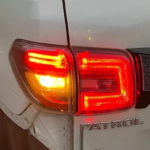 Car Taillights Assembly For Nissan Patrol Y61 2008-2014 LED Auto Rear Back Lamps Upgrade Flashing Signal Light Tool Accessories