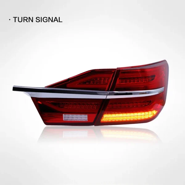 Car LED Tail Light Accessories For Toyota Camry 2015-2017 Auto Rear Fog DRL Brake Turn Signal Lamp Plug and Play - Image 4