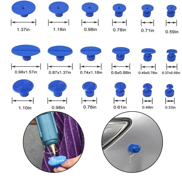 Universal Car Body Dent Puller Plastic Suction Cup For Pulling Vehicle Remove Dents Professional Hand Tools Complete Tools Kit - Image 4