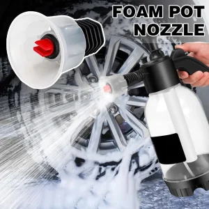 Foam Nozzle Car Wash Foam Spray Nozzle Windscreen Fan Car Gun Wash 16mm Nozzle Water Thread Nozzles Internal Foam J9M5