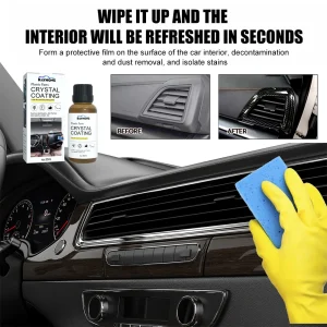 30ml Cleaning Agent for Car Car Wash Maintenance Plastics Parts Refurbishment Crystal Coating Refurbish Agent