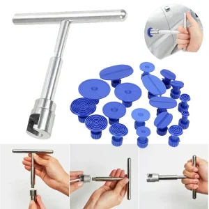 Universal Car Body Dent Puller Plastic Suction Cup For Pulling Vehicle Remove Dents Professional Hand Tools Complete Tools Kit