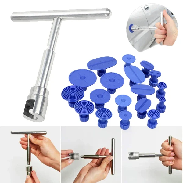 Universal Car Body Dent Puller Plastic Suction Cup For Pulling Vehicle Remove Dents Professional Hand Tools Complete Tools Kit