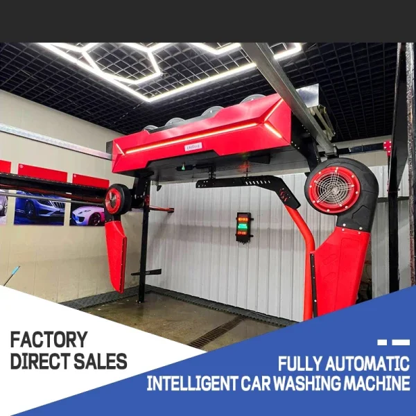 360° High Pressure Touchless Automatic Car Wash Machine For Car Wash Station - Image 6