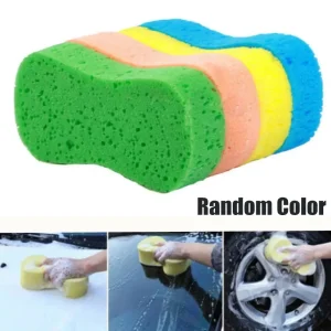 Car Wash Sponge Block Car Motorcycle Cleaning Supplies Large Size Dusting Color Random Washing Sponges Block
